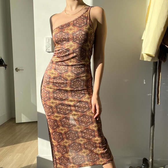 Third Form Morocco Pattern Midi Dress - Picture 2 of 7